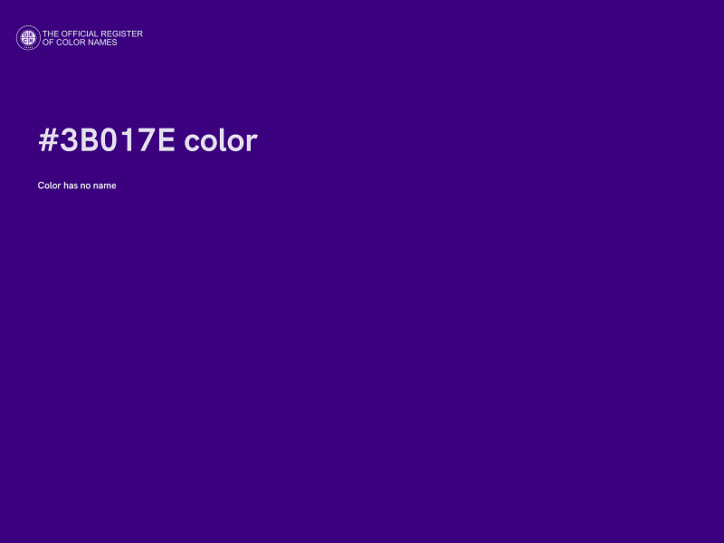 #3B017E color image