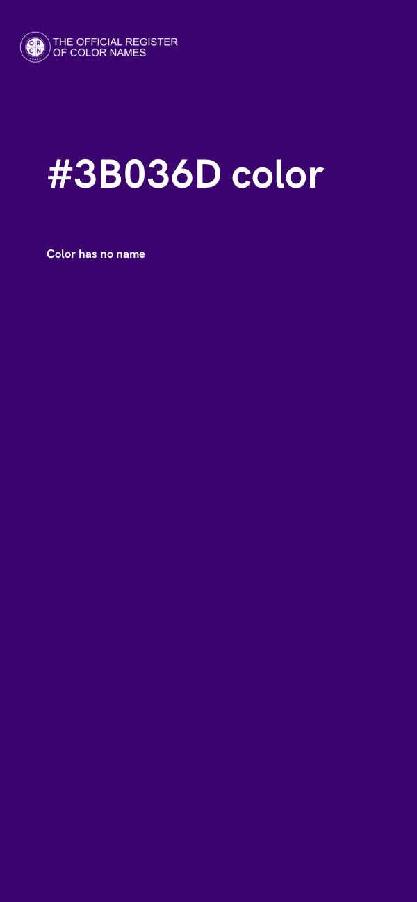 #3B036D color image