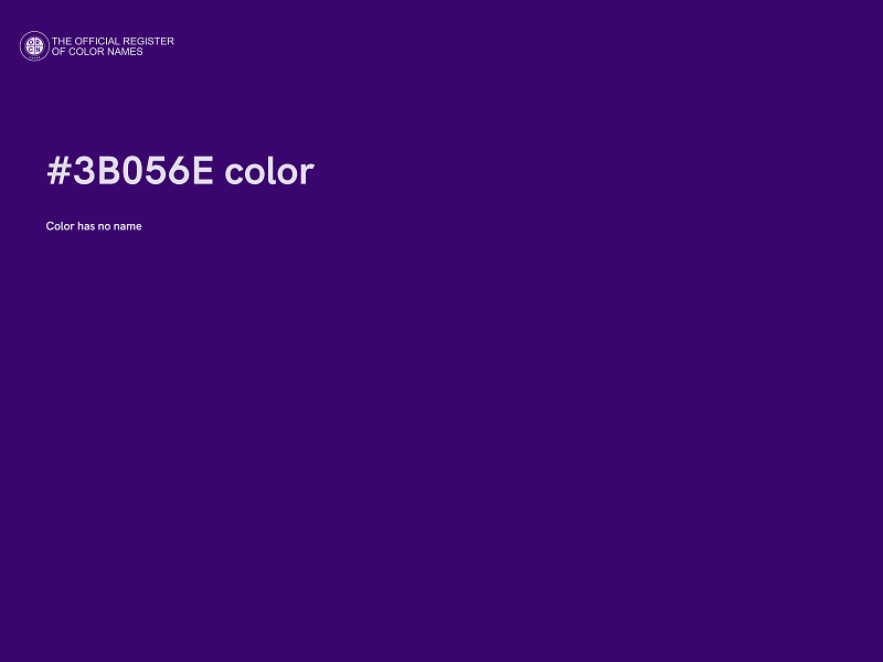 #3B056E color image