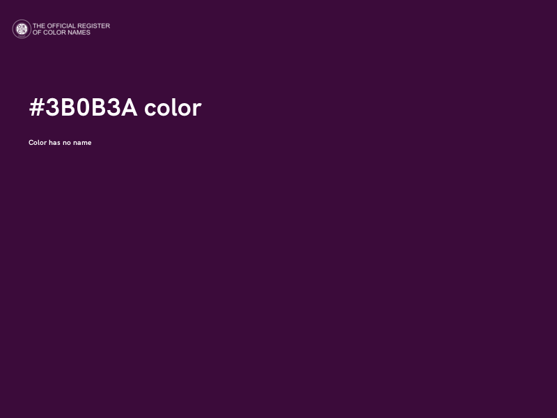 #3B0B3A color image