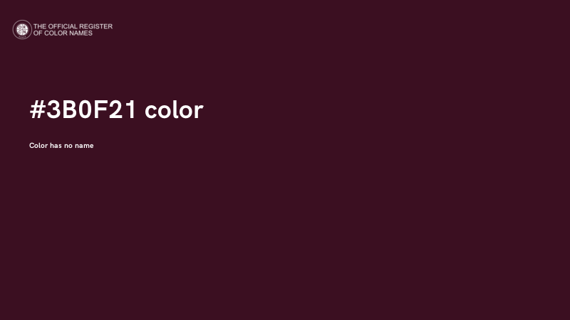 #3B0F21 color image