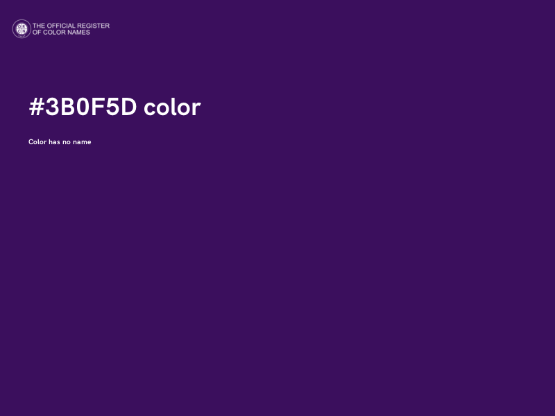 #3B0F5D color image
