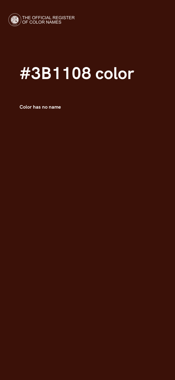 #3B1108 color image
