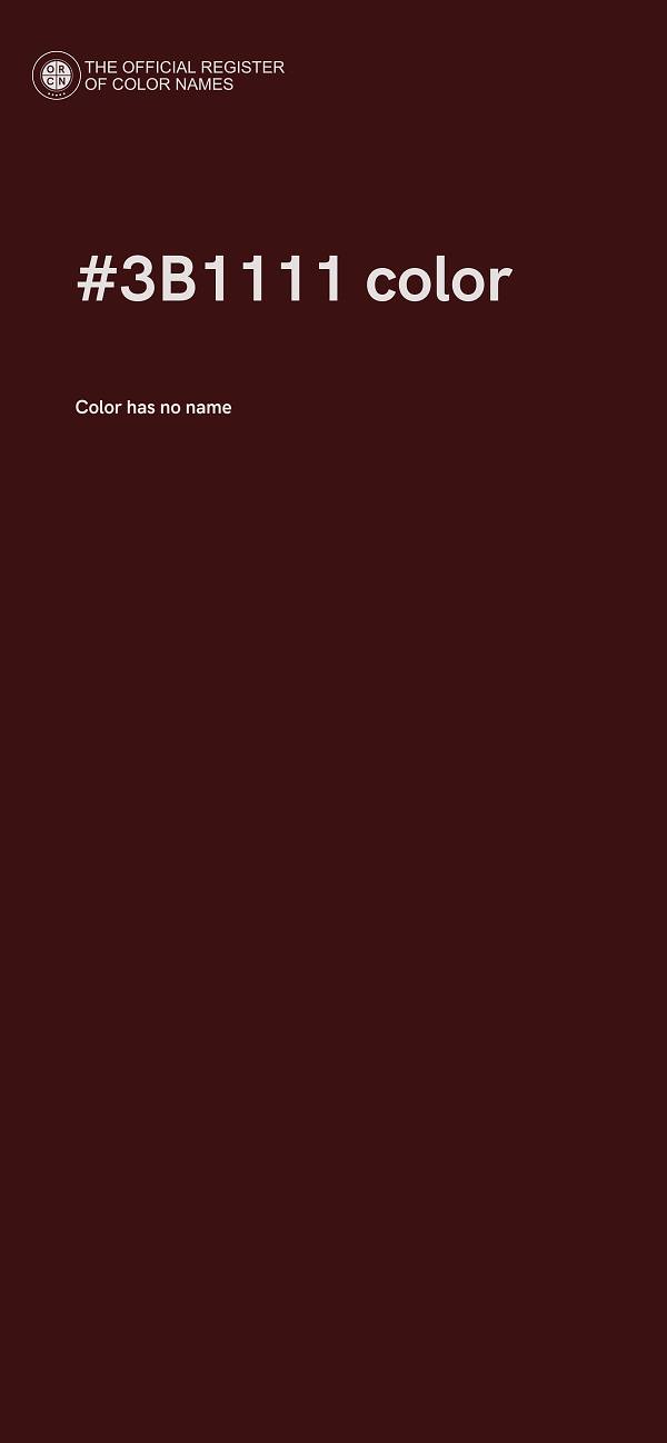 #3B1111 color image