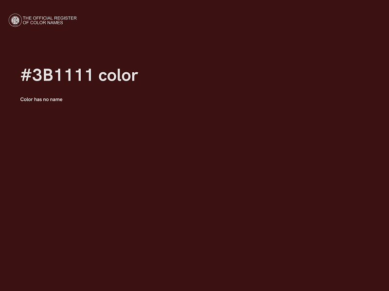 #3B1111 color image