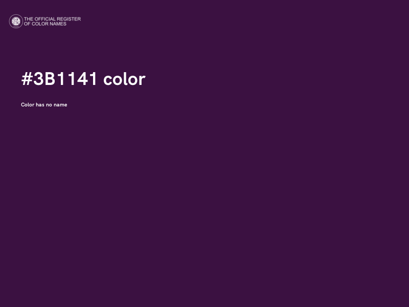 #3B1141 color image