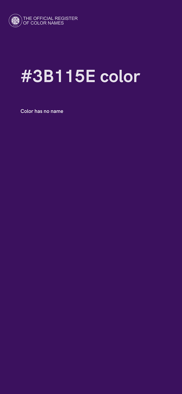 #3B115E color image