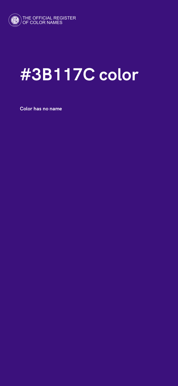 #3B117C color image