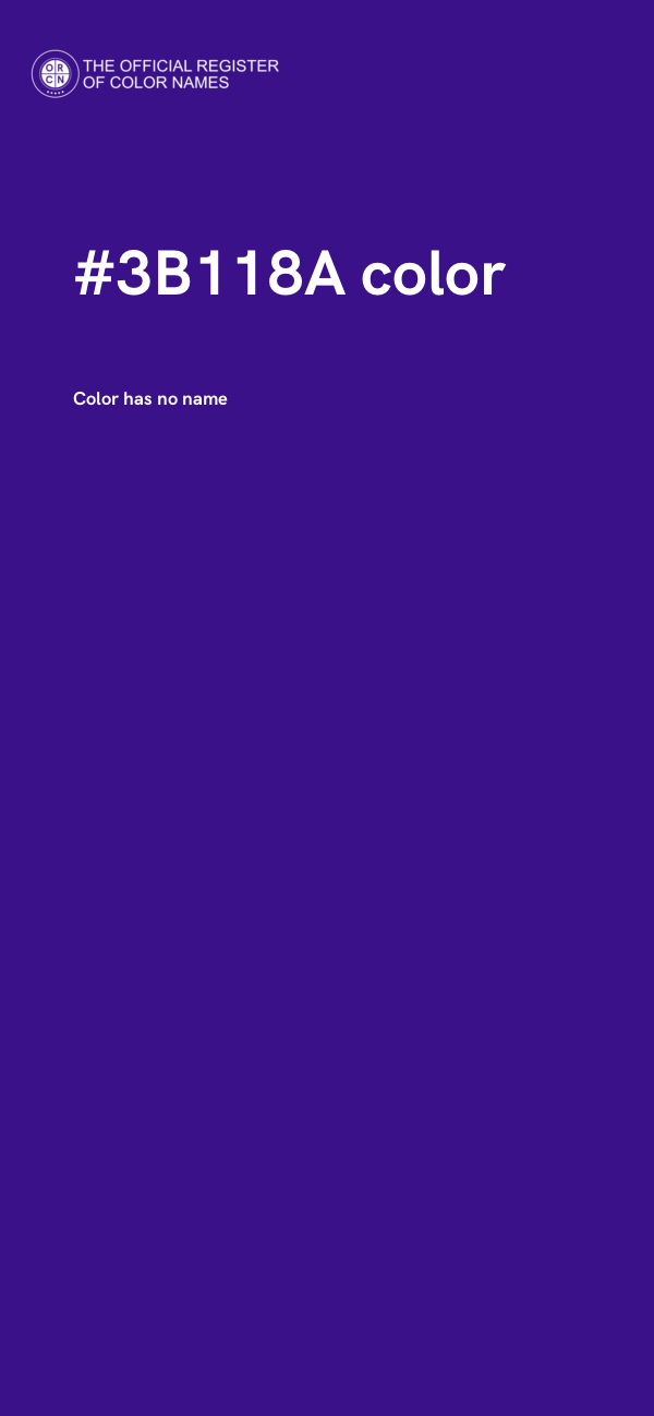 #3B118A color image