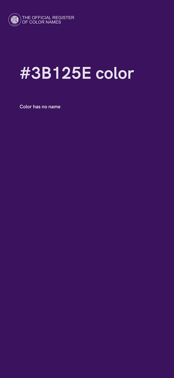#3B125E color image