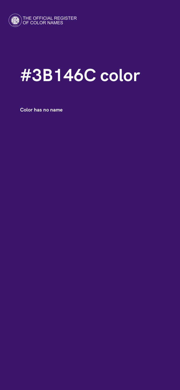 #3B146C color image
