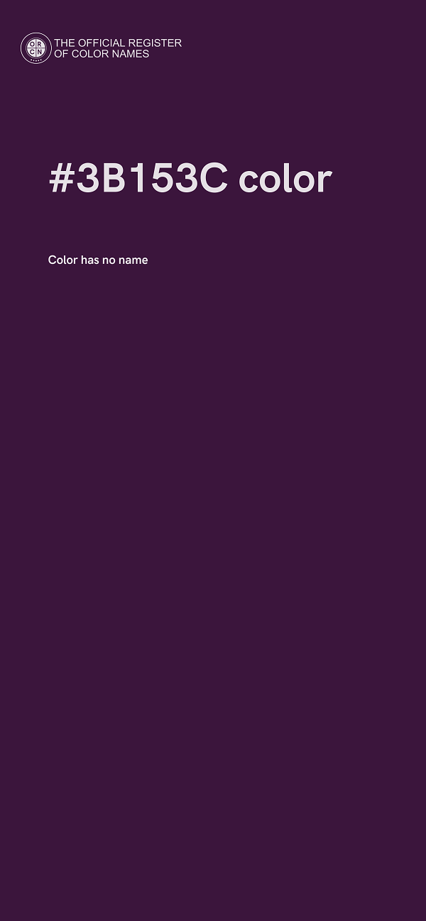 #3B153C color image