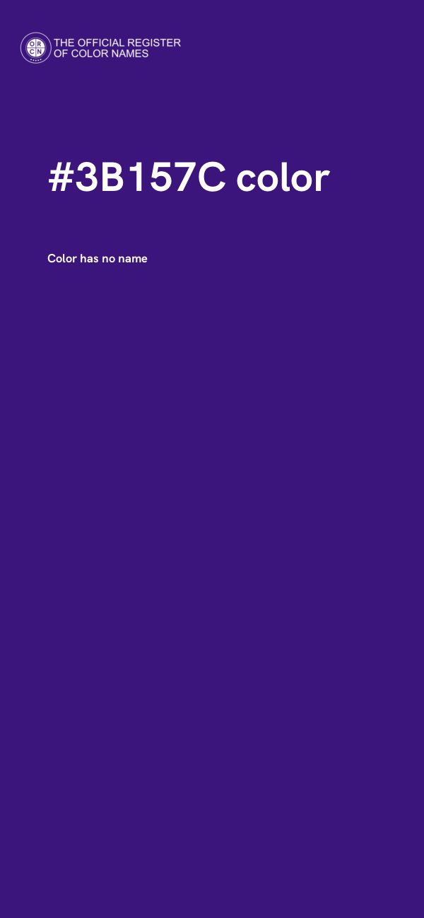 #3B157C color image