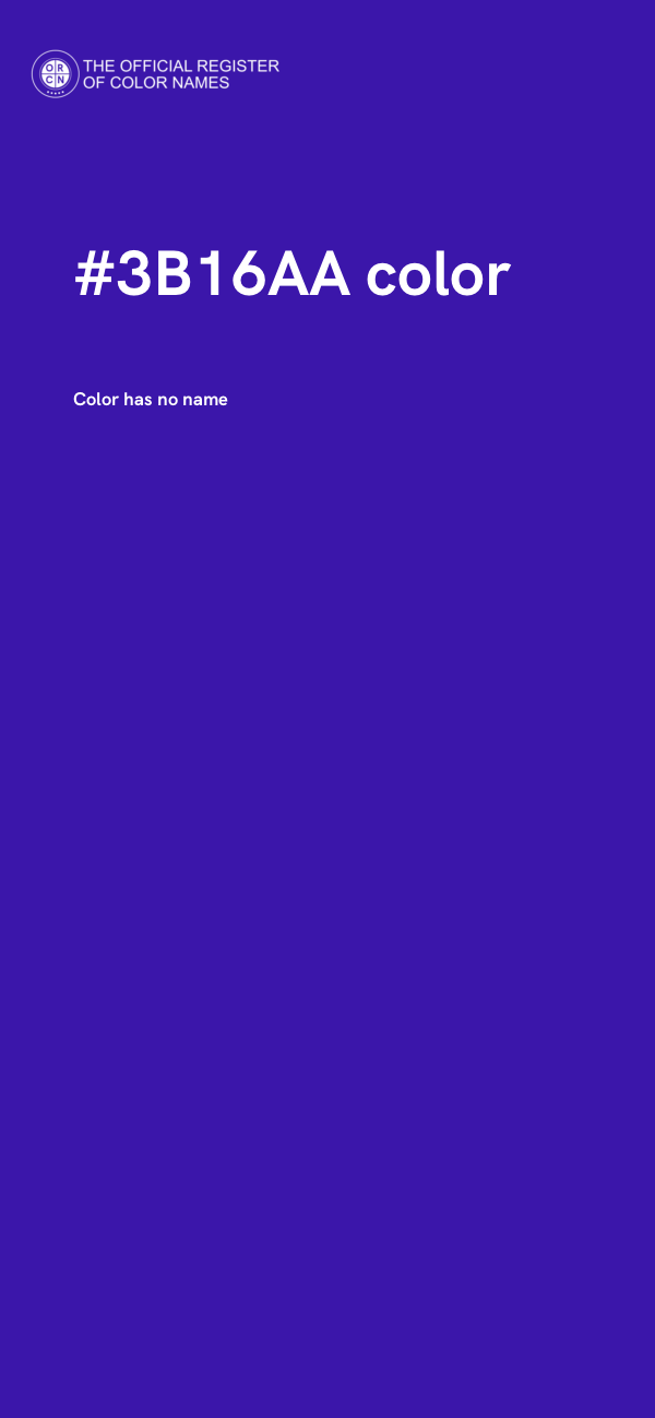 #3B16AA color image