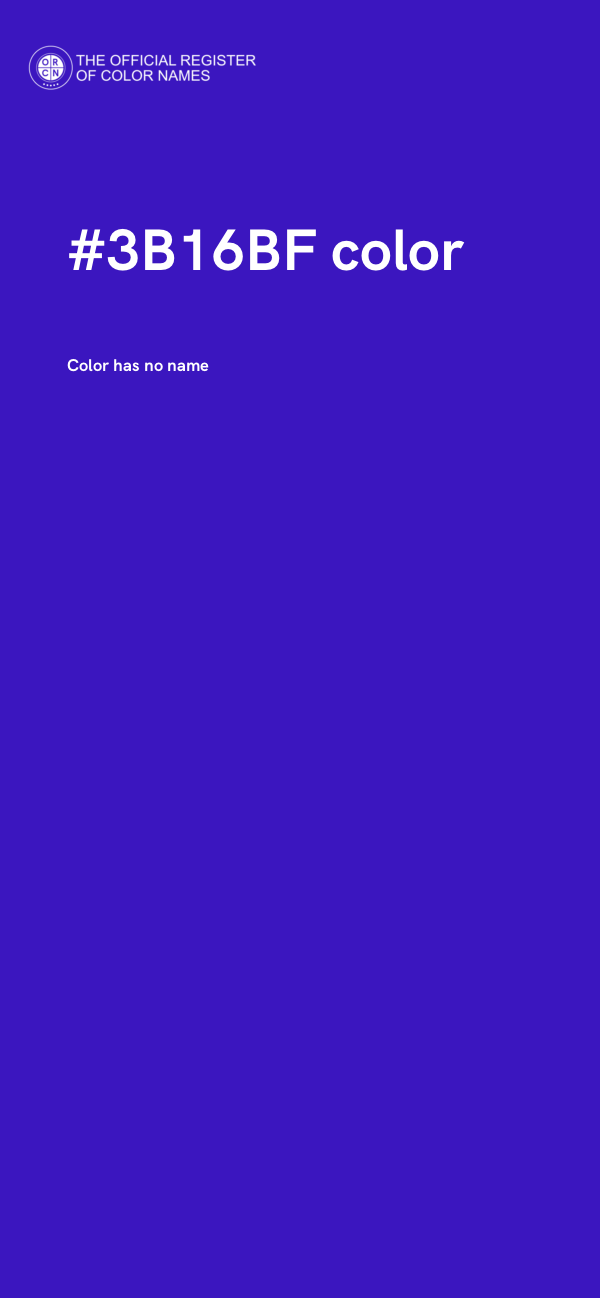 #3B16BF color image