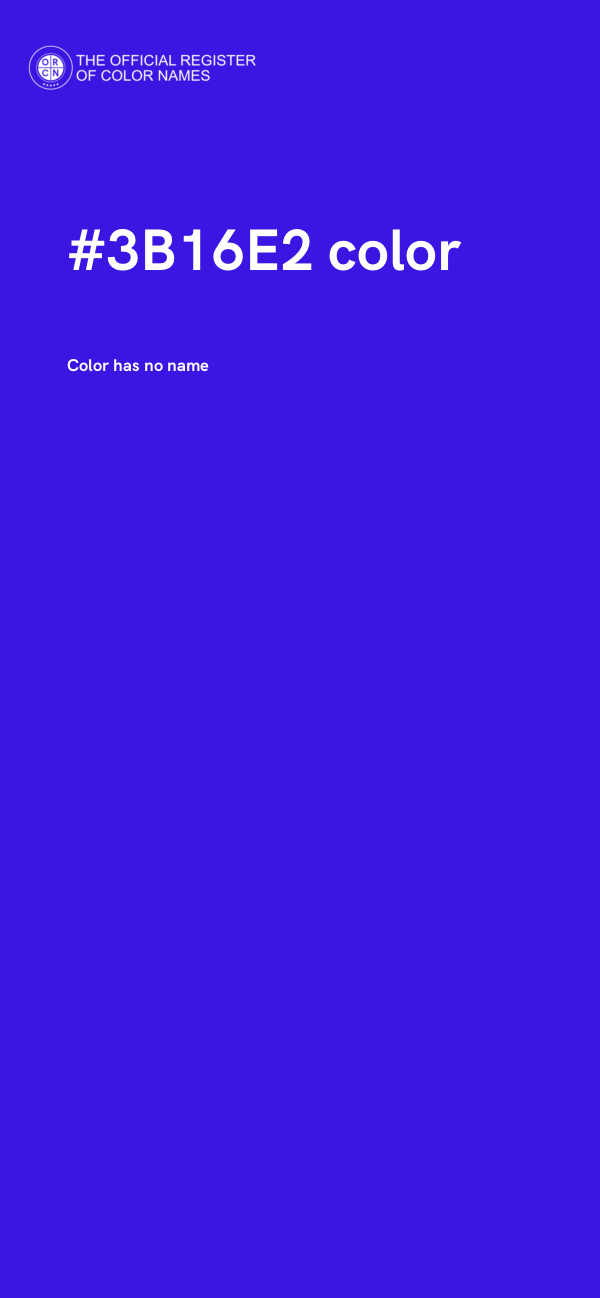 #3B16E2 color image