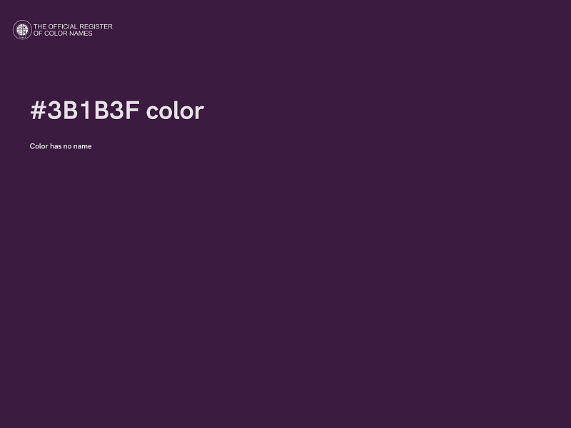 #3B1B3F color image