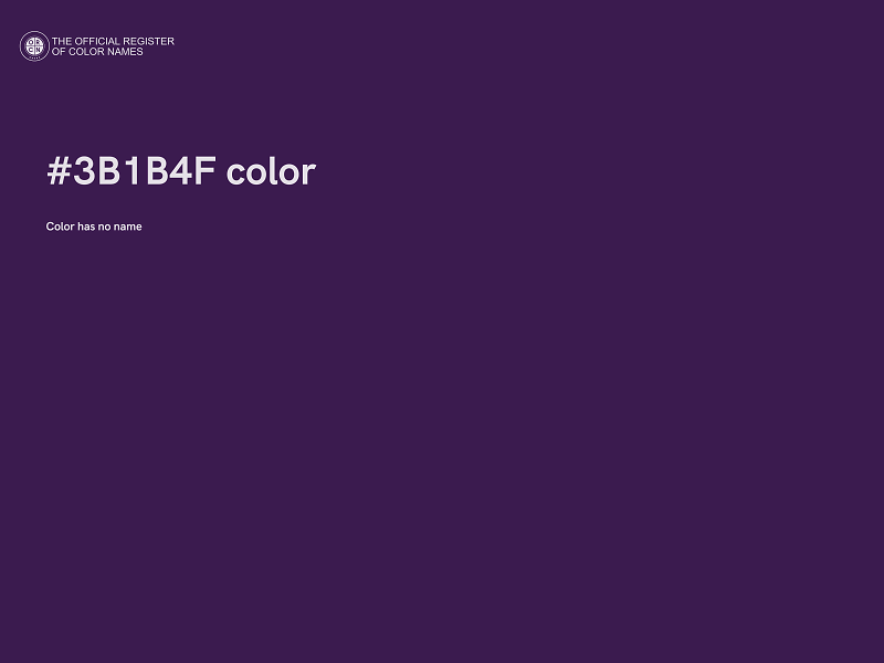 #3B1B4F color image