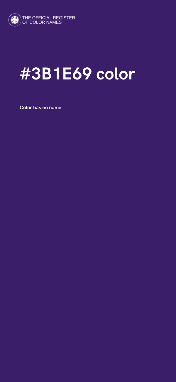 #3B1E69 color image
