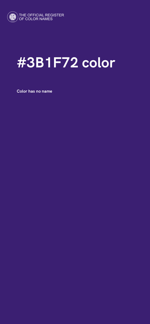#3B1F72 color image