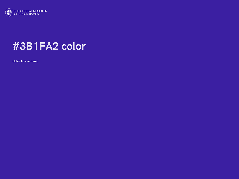 #3B1FA2 color image