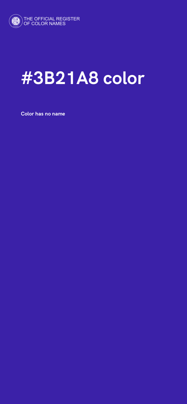 #3B21A8 color image