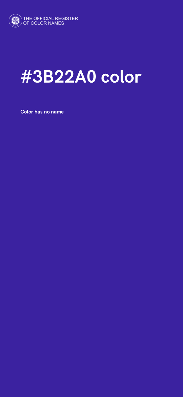 #3B22A0 color image