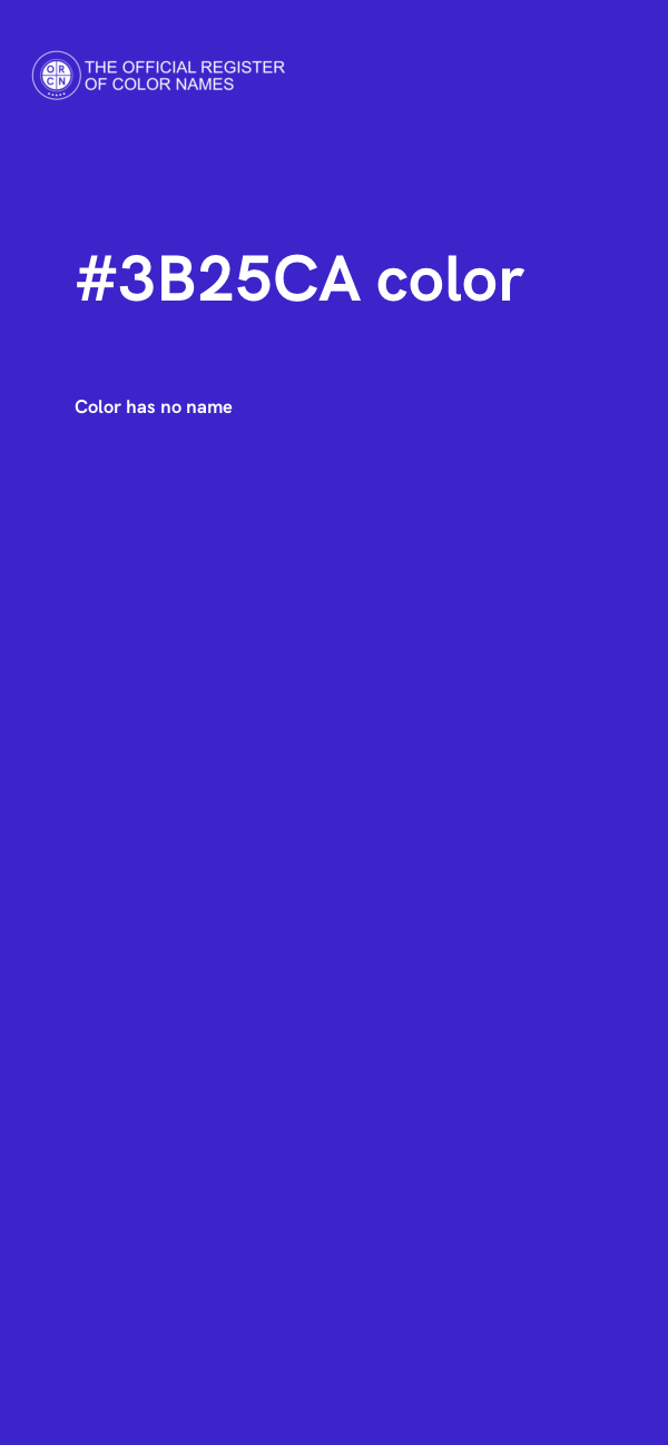 #3B25CA color image
