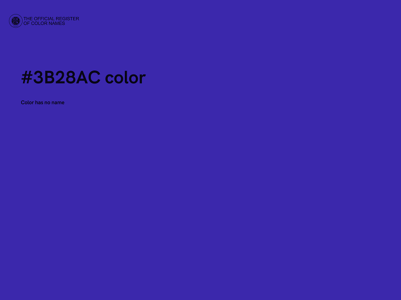 #3B28AC color image