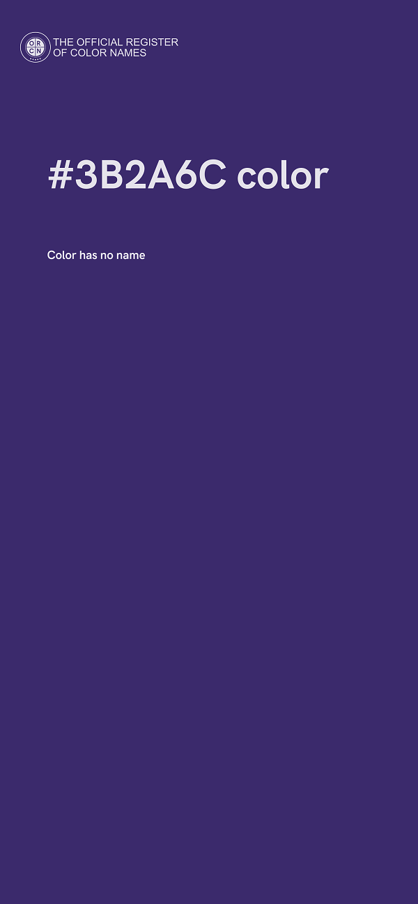 #3B2A6C color image