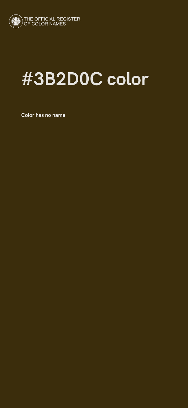 #3B2D0C color image