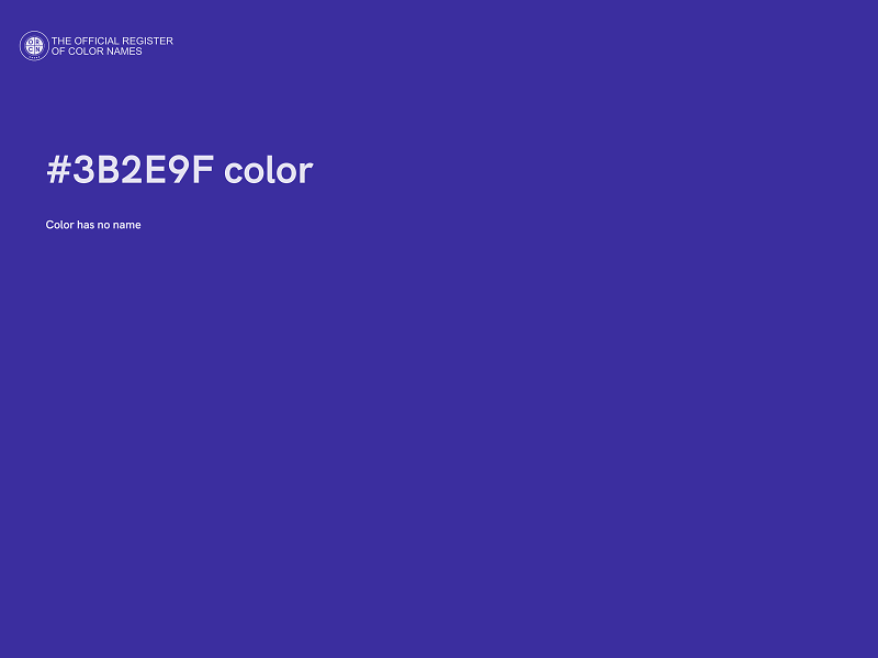 #3B2E9F color image
