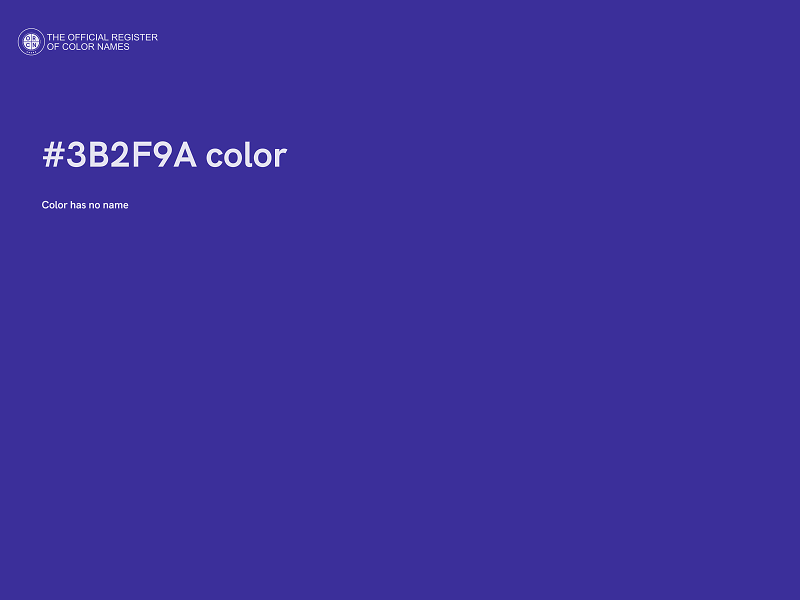 #3B2F9A color image