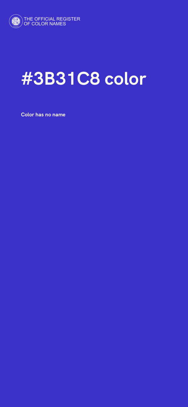 #3B31C8 color image