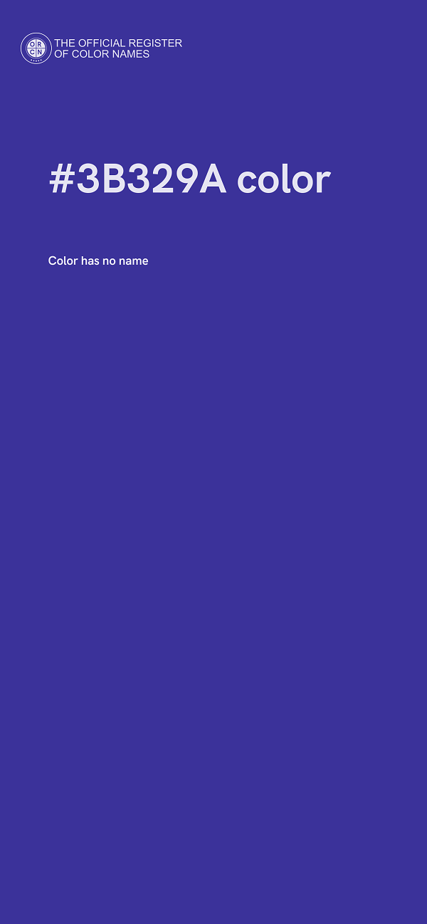 #3B329A color image