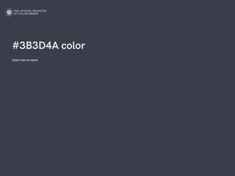 #3B3D4A color image