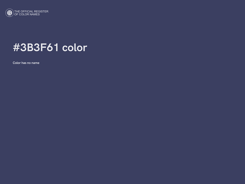 #3B3F61 color image