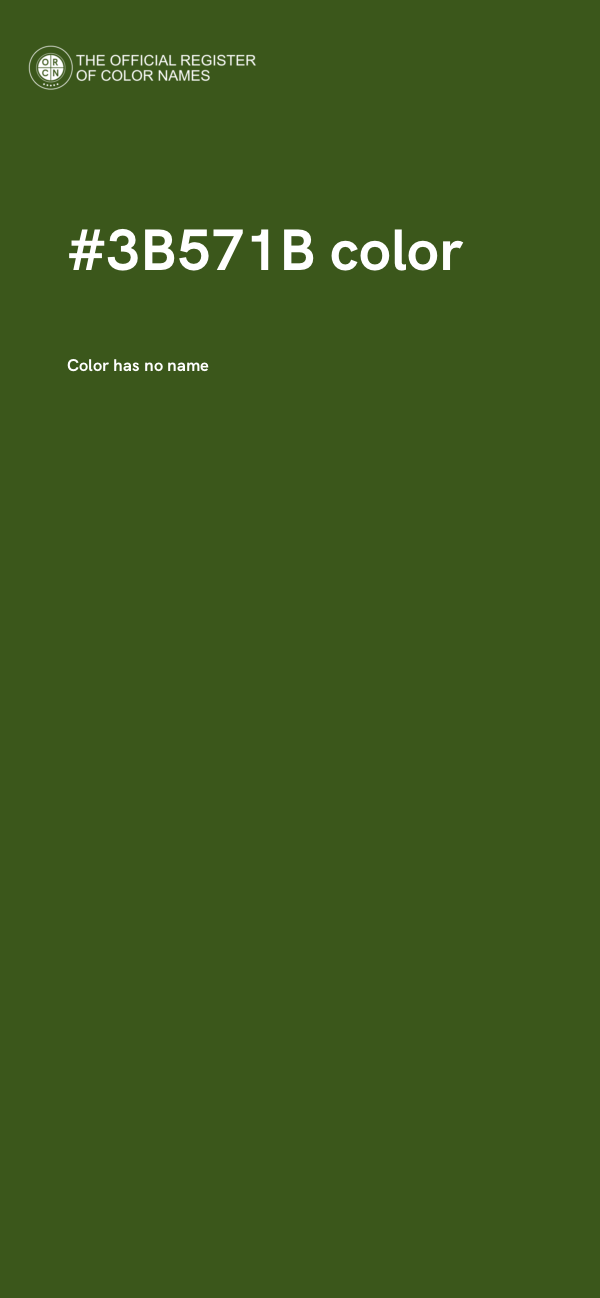 #3B571B color image