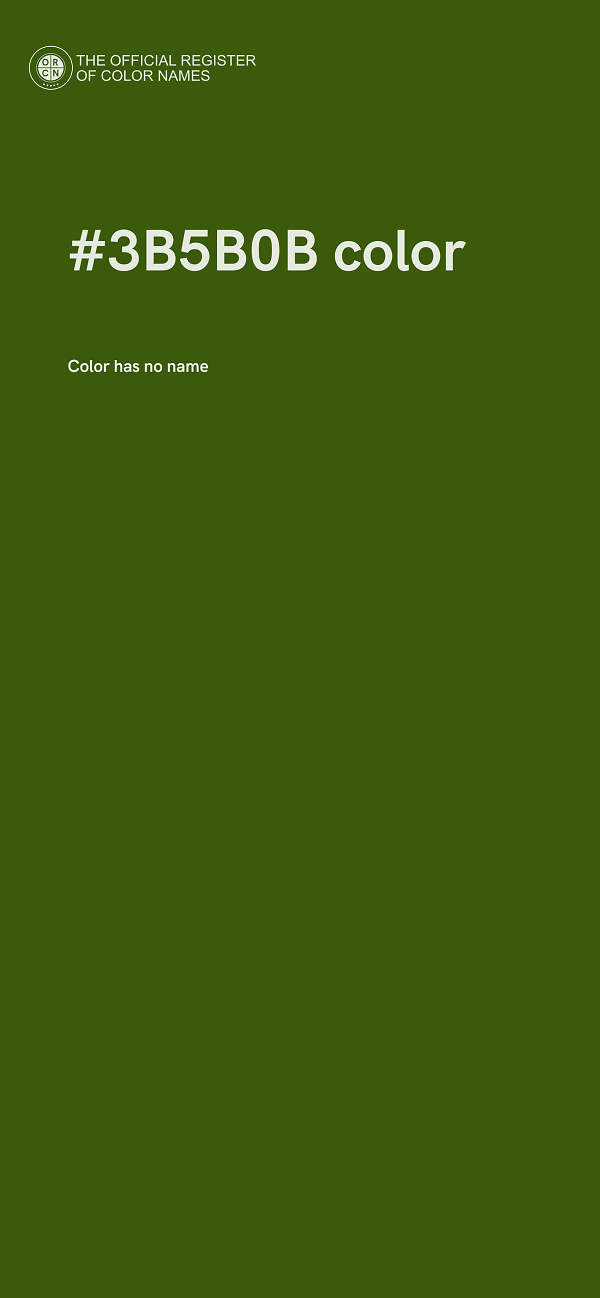 #3B5B0B color image