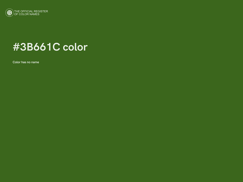 #3B661C color image