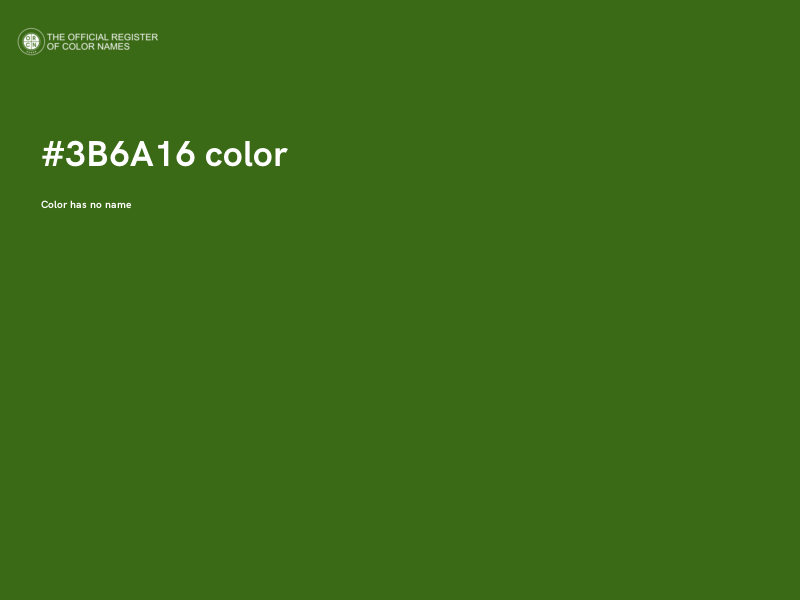 #3B6A16 color image
