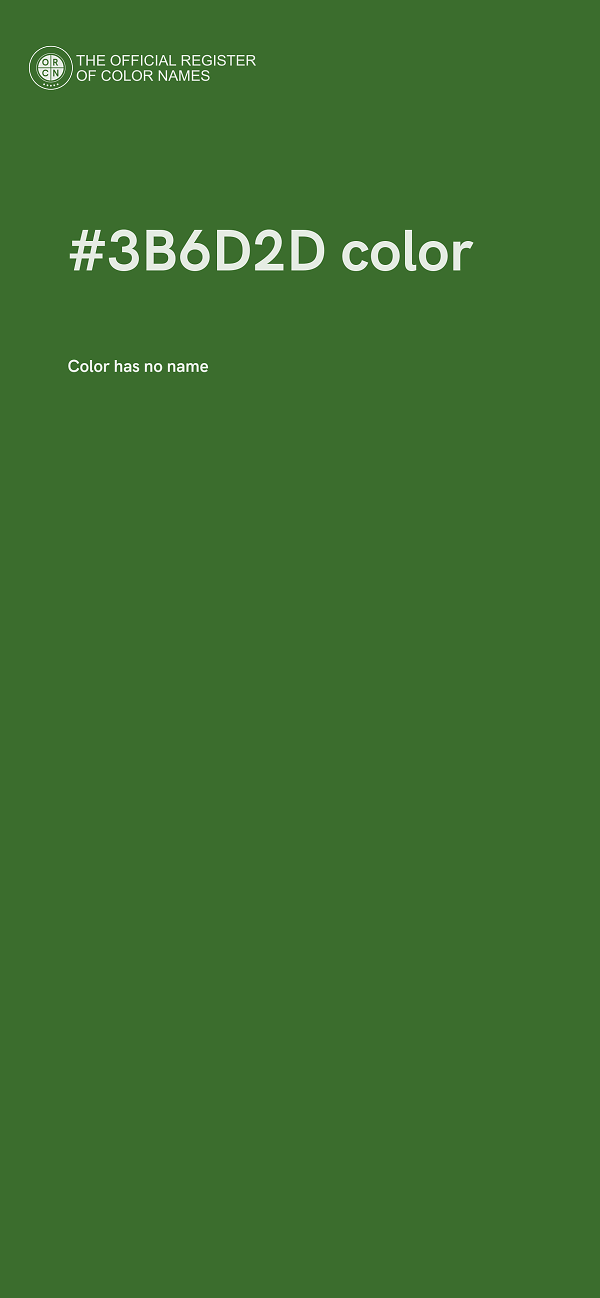 #3B6D2D color image