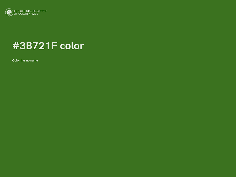 #3B721F color image