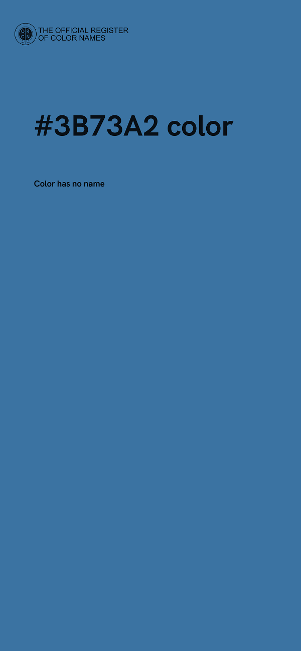 #3B73A2 color image
