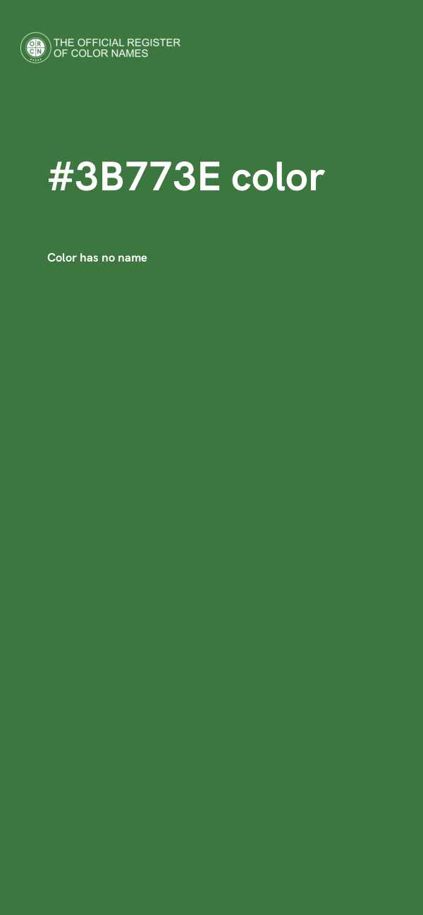 #3B773E color image
