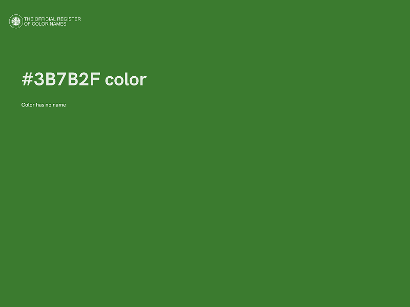 #3B7B2F color image