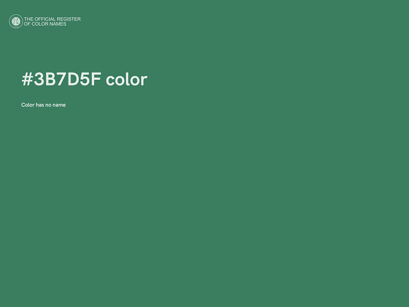 #3B7D5F color image