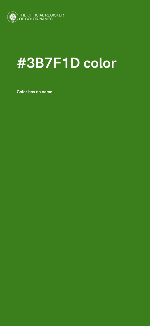 #3B7F1D color image