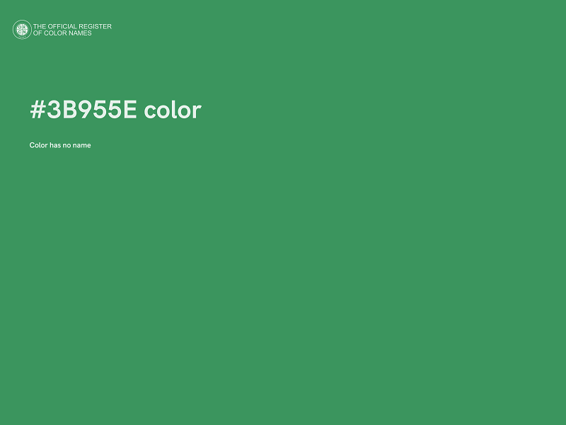 #3B955E color image