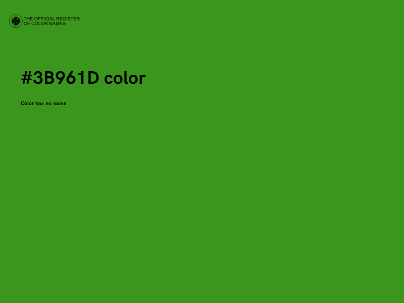 #3B961D color image